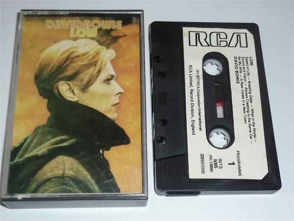 David Bowie - Low Cassette Tape INTK5065 Black Shell White Paper