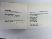 david sylvian brilliant trees words with the shaman us cd album - random pages from cd booklet