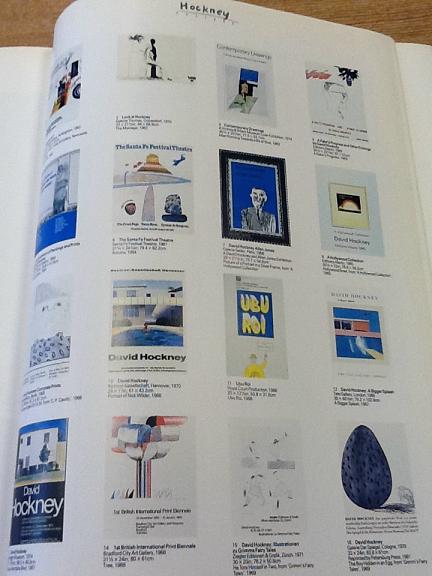 David Hockney Posters Book