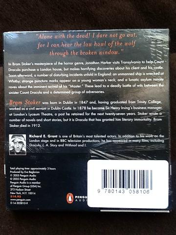 Dracula (Penguin Classics) Audio 3 CD Set