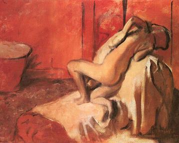 Degas After the Bath III Print
