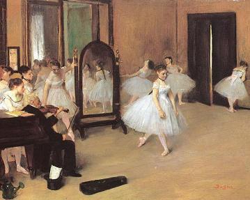 Degas Dance Class Print