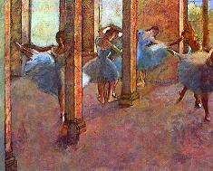 Degas Dancers in the Foyer Print