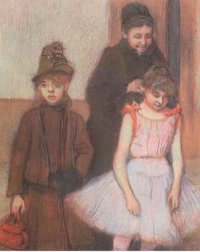 Degas The Mante Family Print