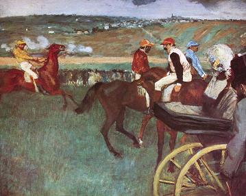 Degas Open Carriage Print