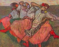 Degas Russian Dancers Print