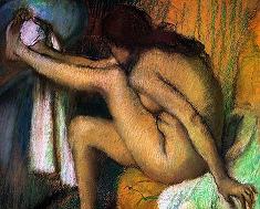 Degas Woman Drying her Foot Print