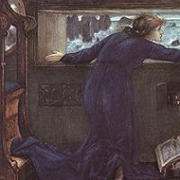 Sir Edward Burne-Jones Dorigen of Britain Waiting for the Return of Her Husband Fine Art Print