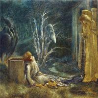 Sir Edward Burne-Jones The Dream of Lancelot (Study) Fine Art Print