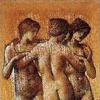 Sir Edward Burne-Jones The Three Graces Fine Art Print