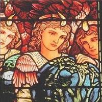Sir Edward Burne-Jones Angels of Creation Fine Art Print