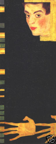 egon schiele Self-Portrait print