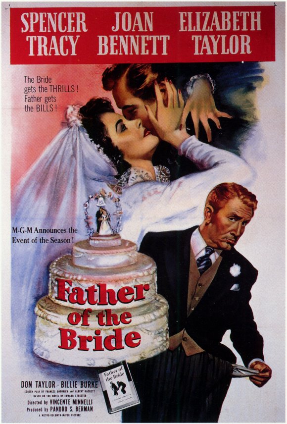 Elizabeth Taylor Father of the Bride Poster