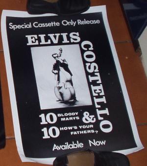 Elvis Costello 10 Bloody Marys poster