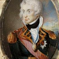 English School Horatio Nelson Large Canvas Print