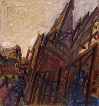 Frank Auerbach Chimney in Mornington Crescent Print