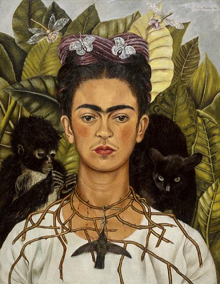 Self-Portrait with Thorn