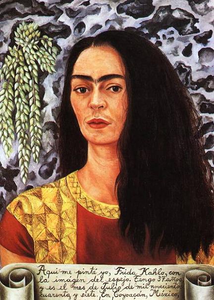 Self-Portrait with Hair Loose