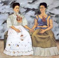Frida Kahlo The Two Fridas Print