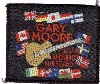 gary moore tour woven patch
