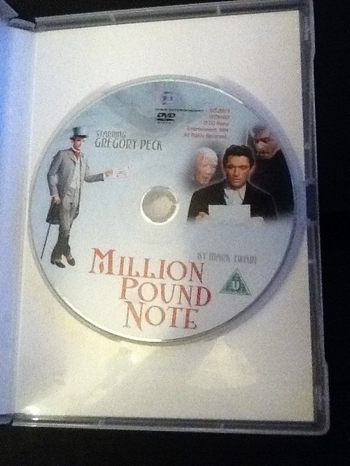 The Million Pound Note Dvd
