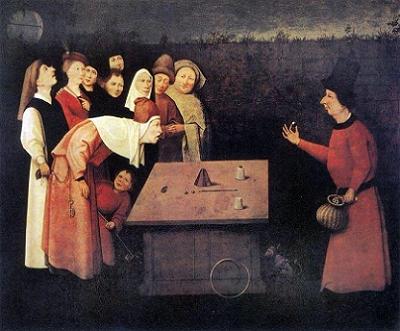 Bosch The Conjurer Canvas Print