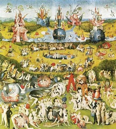 Bosch Garden Earthly Delights Canvas Print