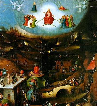 Hieronymus Bosch, The Last Judgement, Triptych. Artist: Hieronymus Bosch