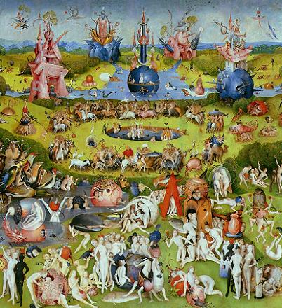 Hieronymus Bosch, The Garden of Earthly Delights, Triptych. Artist: Hieronymus Bosch