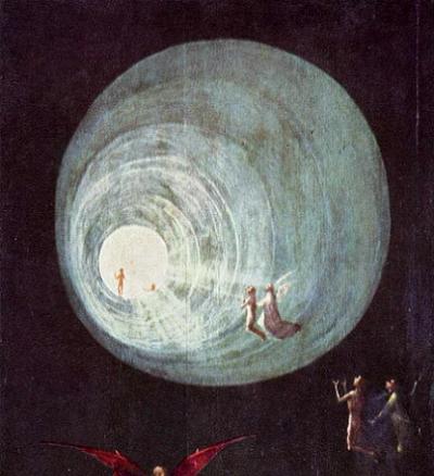 Title:  The Ascent of the Blessed, Detail from a Panel of an Alterpiece Thought to be of the Last Judgement Artist: Hieronymus Bosch