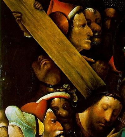 Hieronymus Bosch,  Christ Carrying the Cross, c.1490; Museum of Fine Arts, Ghent