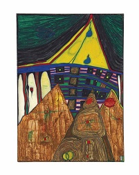 Friedensreich Hundertwasser Der Siebente Bezirk (The Seventh District)
