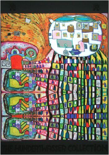 Hundertwasser Cat of Atlantis