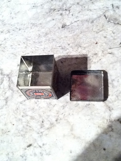 Huntley & Palmers Miniature Advertising Biscuit Tin