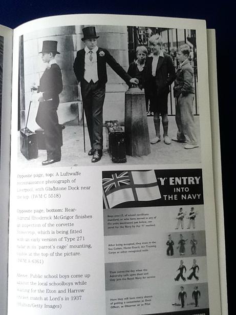 In Which They Served The Royal Navy Officer Experience in the Second World War Hardcover Book