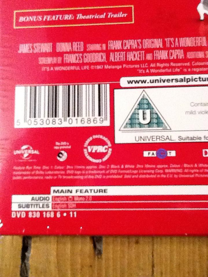 It's a Wonderful Life Dvd