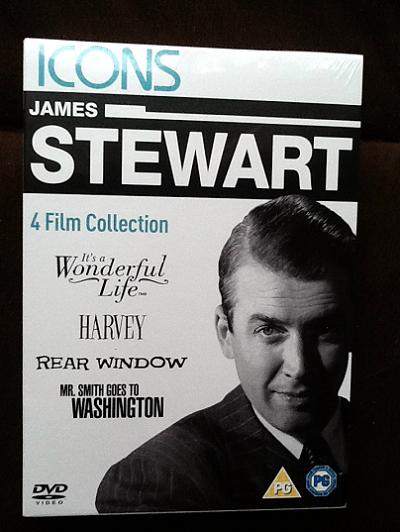 James Stewart Icons Dvd Boxset  - It's A Wonderful Life/Harvey/Rear Window/Mr. Smith Goes To Washington