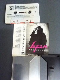 JAPAN Assemblage Misprinted UK Cassette  Misprinted Inlay (1981)