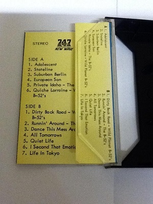 Japan, The B-52's Assemblage Saudi Cassette