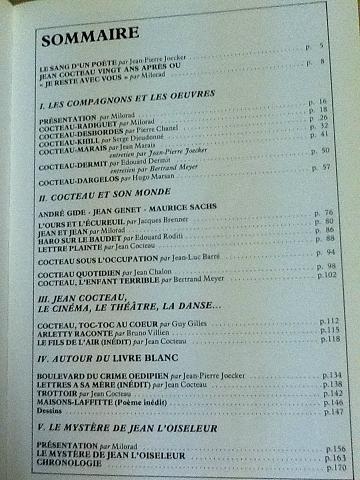 Jean Cocteau Album Masques (1983) Book