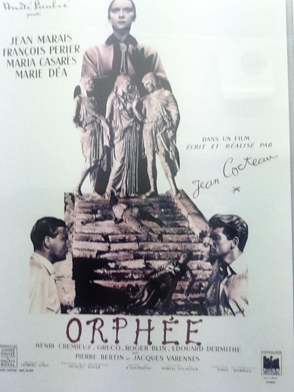 jean cocteau orphee poster