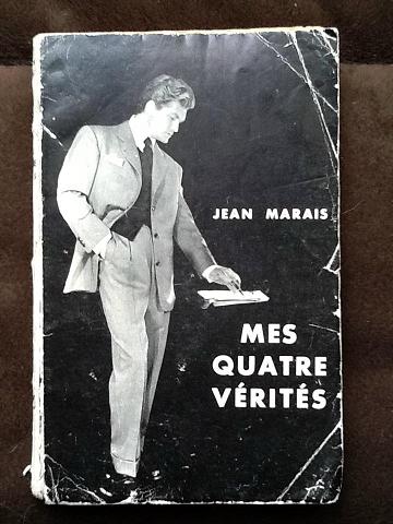 Jean Marais Mes Quatre Verites Signed French Paperback