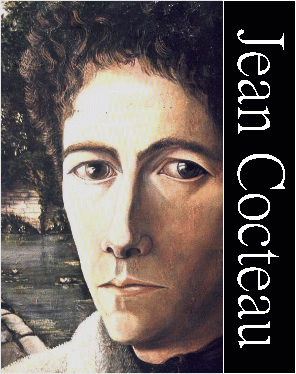 Portrait of Jean Cocteau par Jean Marais painting