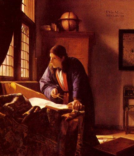 Johannes Vermeer The Geographer Art Print