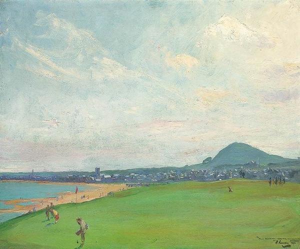 John Lavery First Green, Berwick 1930 Print
