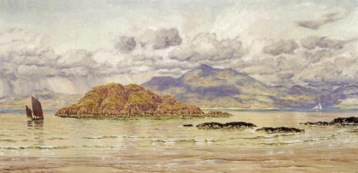 John Brett Maiden Island Canvas Print