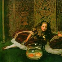 John Everett Millais I am Never Merry when I hear Sweet Music Fine Art Poster