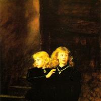 John Everett Millais Princes In The Tower Fine Art Poster