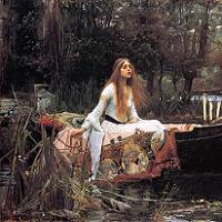 John William Waterhouse - The Lady of Shalott Fine Art Print