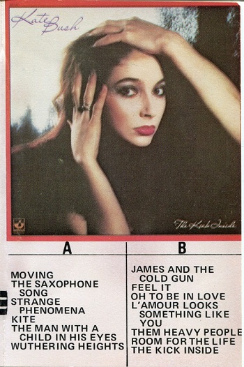 Kate Bush The Kick Inside Canada Cassette Album
